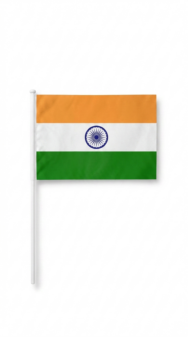 India Hand Flag (30 x 45 cm)